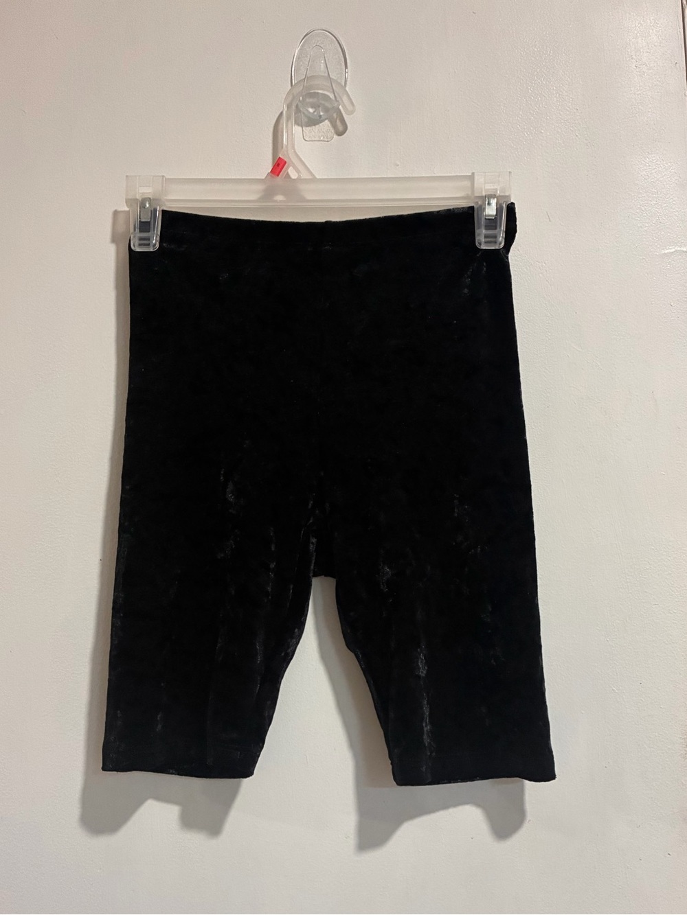 Good Luck Gem Black Velvet Bike Shorts